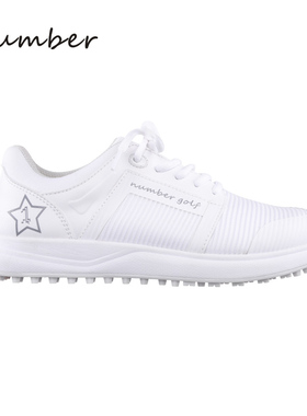 Number 高尔夫女士球鞋 SNM-825/SNM-826 白色粉色 透气防滑