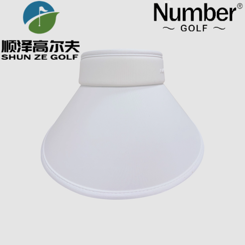 Number高尔夫球帽无顶防晒显脸小