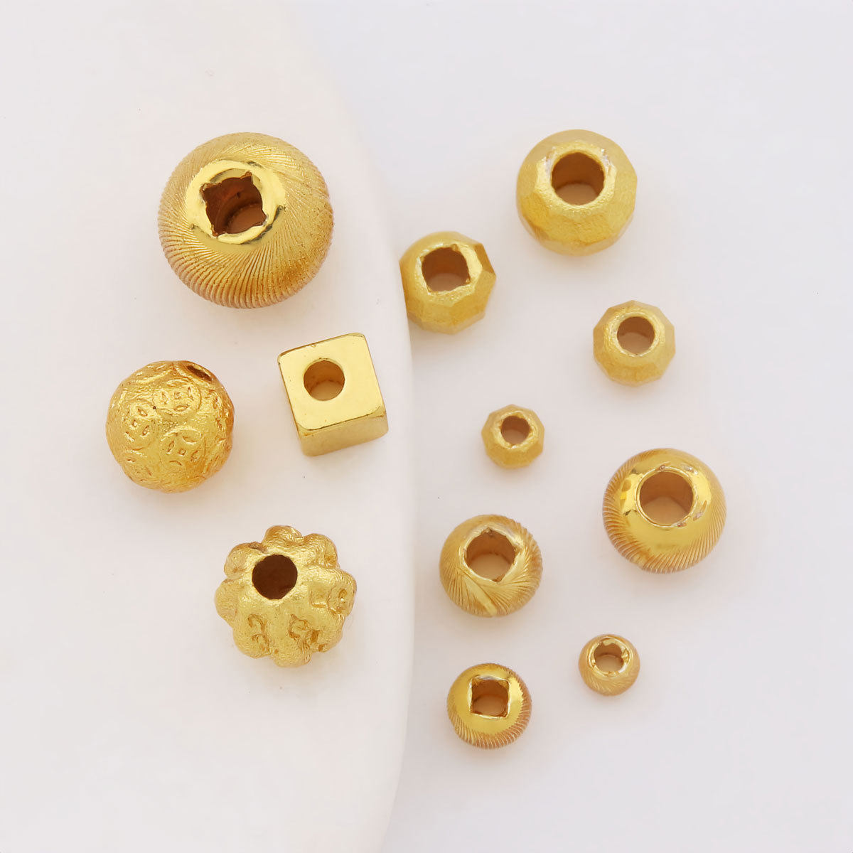 小隔珠猫眼珠diy饰品配件手工串珠手链项链吊坠材料配饰批发