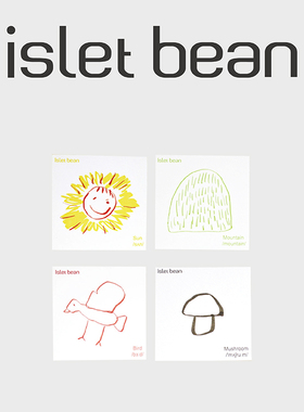 isletbean豆岛 数字卡童趣祝福生日卡片贺卡可代写（单拍不发货）