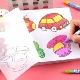 描红临摹蒙纸画画幼儿园本带宝宝简笔画入门绘画儿童填涂色本套装