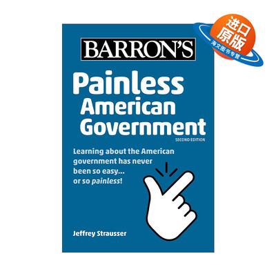 英文原版 Painless American Government Second Edition 巴朗无痛美国政府 第2版 英文版 进口英语原版书籍