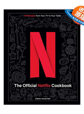 英文原版 The Official Netflix Cookbook 网飞官方食谱 精装 英文版 进口英语原版书籍