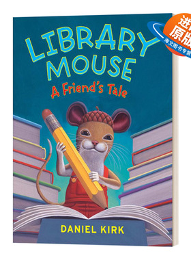 英文原版 精装 Library Mouse 2 A Friend'S Tale 图书馆的老鼠2 精装 英文版 进口英语原版书籍儿童外文书