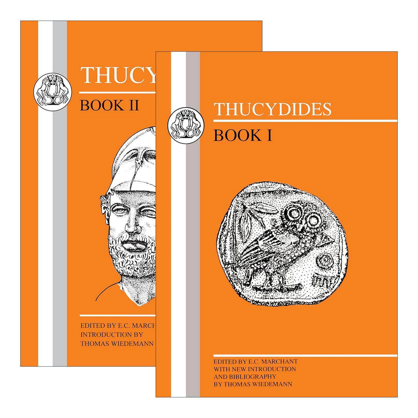 英文原版 Thucydides 希腊语文本系列 修昔底德伯罗奔尼撒战争史2册 E.C. Marchant 英文版 进口英语原版书籍