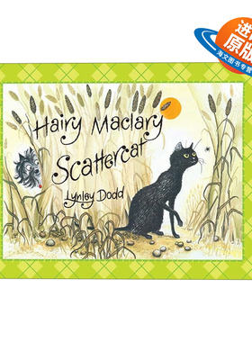 英文原版 Hairy Maclary Scattercat 毛毛狗和疤面猫 新西兰作家Lynley Dodd经典儿童绘本 英文版 进口英语原版书籍