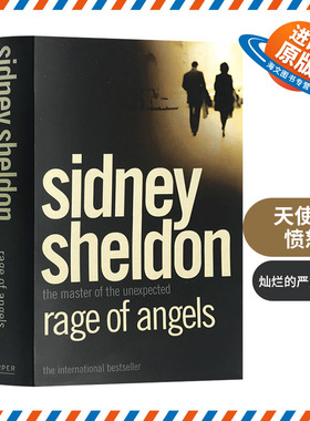 天使的愤怒 英文原版小说 Rage of Angels 奥斯卡奖 托尼奖 爱伦坡奖 西德尼谢尔顿 Sidney Sheldon 英文版书籍 进口原版英文书