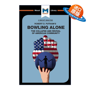 英文原版 Bowling Alone 独自打保龄球 MACAT解读系列 英文版 进口英语原版书籍