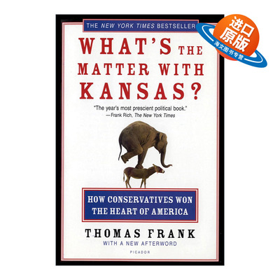 英文原版 What's the Matter with Kansas 堪萨斯州怎么了 英文版 进口英语原版书籍