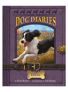 英文原版 Dog Diaries #5 Dash 小狗日记系列05 儿童章节桥梁故事书 Kate Klimo 英文版 进口英语原版书籍
