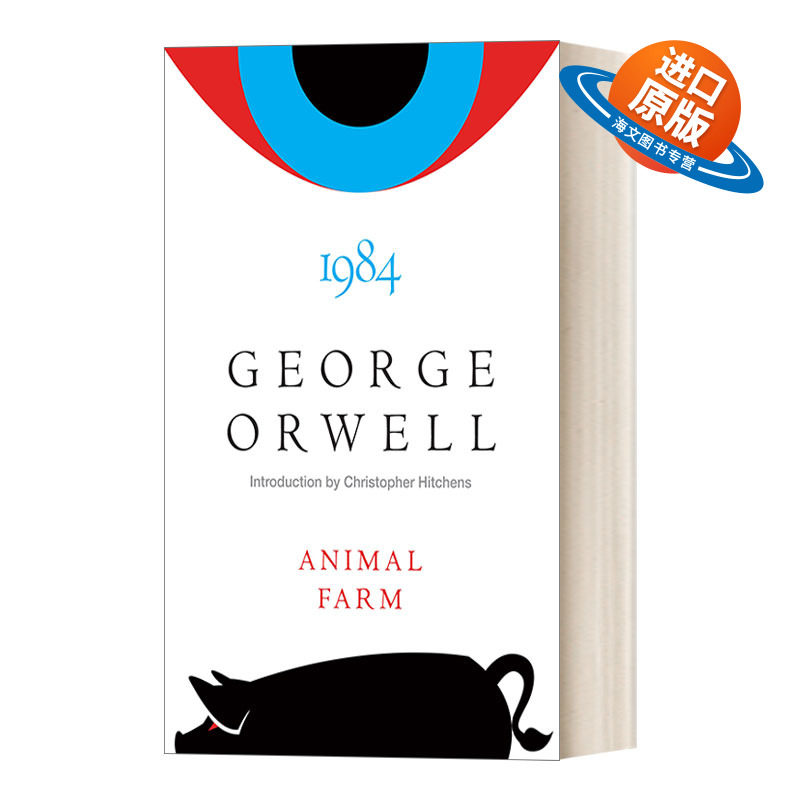 英文原版小说 Animal Farm and 1984 动物庄园 1984精装合集 乔治奥威尔 英文版 进口英语原版书籍