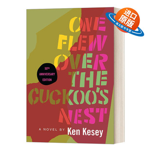 Cuckoo 50周年纪念版 小说 the Flew 英文版 飞越疯人院 Nest 进口英语原版 Anniversary Over Edition One 英文原版 书籍 50th