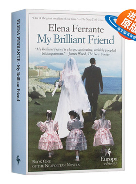 我的天才女友My Brilliant Friend 那不勒斯四部曲 第一部 同名电视剧小说 女性励志故事文学 英文原版