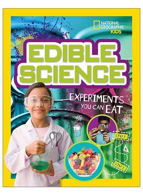 英文原版 Edible Science 食用科学 你可以吃的实验 儿童趣味食谱 科普百科 美国国家地理 英文版 进口英语原版书籍