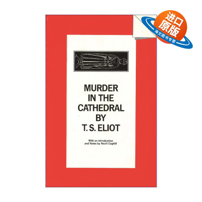 英文原版 Murder in the Cathedral 大教堂谋杀案 T.S.艾略特诗剧 Nevill Coghill导言和注释 英文版 进口英语原版书籍