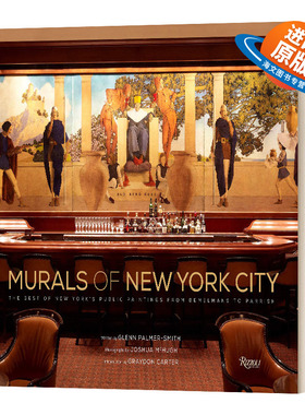 英文原版 精装 Murals of New York City 纽约市壁画 精装 进口艺术 英文版 进口英语原版书籍