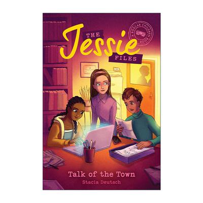 英文原版 The Jessie Files 02 Talk of the Town A Boxcar Children Book 杰西档案系列2 小镇之谈 棚车少年 进口英语原版书籍
