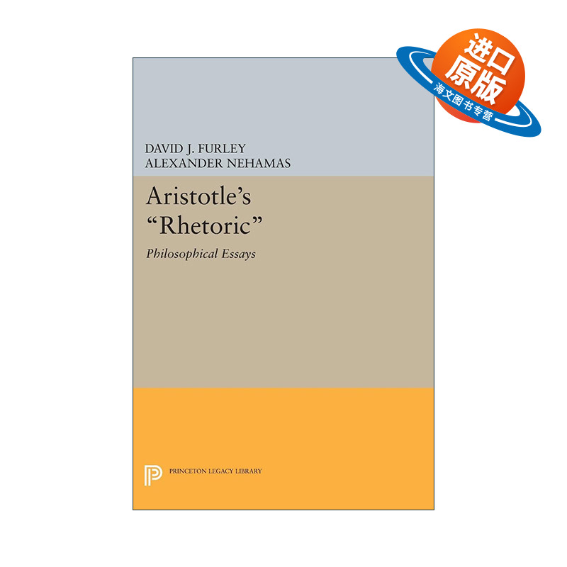 英文原版 Aristotle's Rhetoric 亚里士多德修辞学 哲学散文集 David J. Furley 英文版 进口英语原版书籍