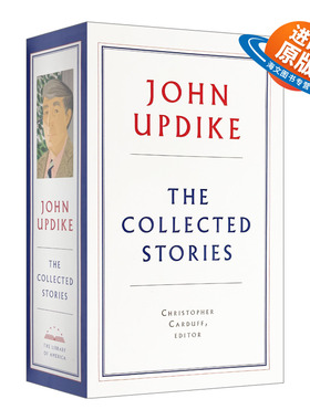 英文原版 John Updike The Collected Stories A Library of America Boxed Set 约翰·厄普代克故事小说集 套装 美国文库 英文版