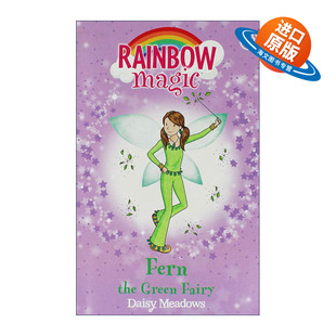 彩虹魔法仙子 Rainbow Green 英文原版 绿色仙子费恩 进口英语原版 Fern 英文版 Magic 书籍 The 儿童奇幻章节桥梁书 Fairy