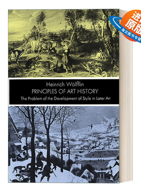 英文原版 Principles of Art History 美术史的基本概念 20世纪美术史经典 Heinrich Wolfflin 英文版 进口英语原版书籍