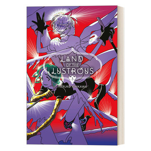 英文原版 Land of the Lustrous 3 宝石之国系列3 日本奇幻漫画 同名动漫 成长 友情 战斗 Haruko Ichikawa市川春子 周边 进口书籍