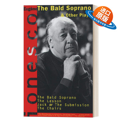 英文原版 The Bald Soprano and Other Plays 秃头歌女与其他戏剧 Eugene Ionesco 英文版 进口英语原版书籍