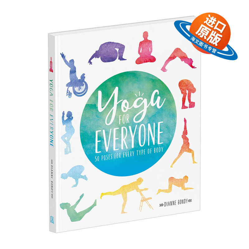 DK人人瑜伽 英文原版 Yoga for Everyone 英文版现代瑜珈书籍 瑜伽入门教程教材 进口原版英语书
