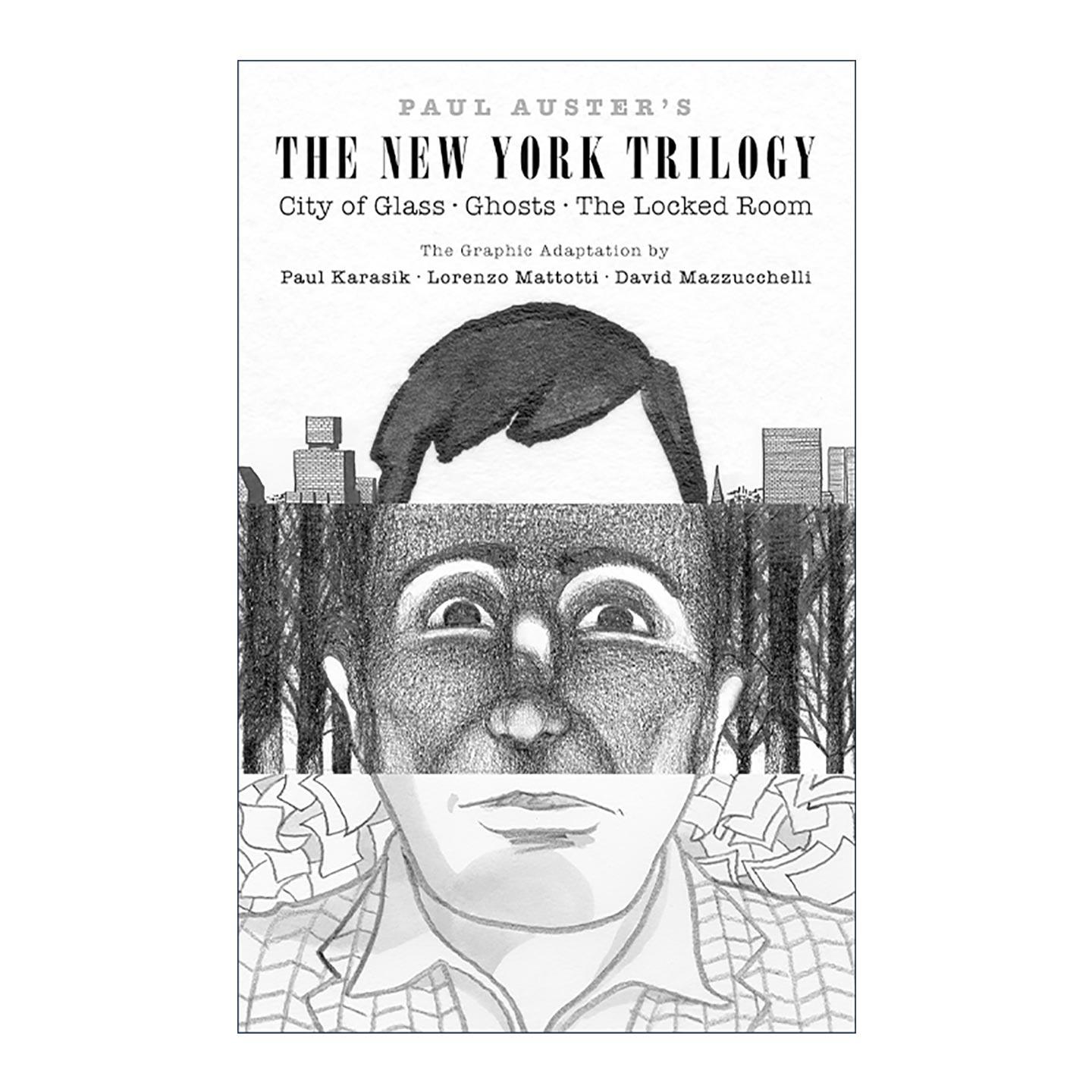 英文原版 Paul Auster's The New York Trilogy 纽约三部曲 保罗·奥斯特 玻璃城 幽灵 精装漫画 英文版 进口英语原版书籍