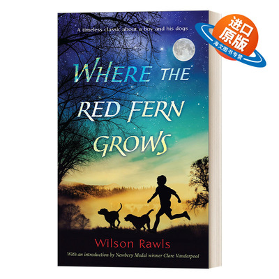 英文原版 Where the Red Fern Grows 红色羊齿草的故乡 Wilson Rawls 英文版 进口英语原版书籍