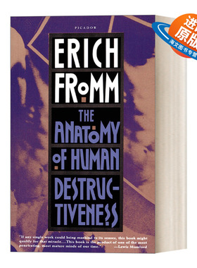英文原版 The Anatomy of Human Destructiveness 人类的破坏性剖析  Erich Fromm 英文版 进口英语原版书籍