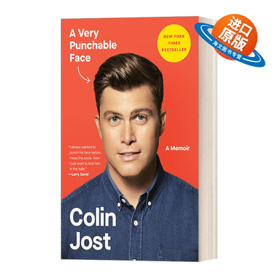 英文原版 A Very Punchable Face A Memoir 一张欠揍的脸 回忆录 纽约时报畅销书 艾美奖提名Colin Jost 英文版 进口英语原版书籍