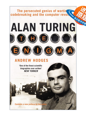 英文原版 Alan Turing The Enigma 艾伦·图灵传 如谜的解谜者 安德鲁·霍奇斯 英文版 进口英语原版书籍