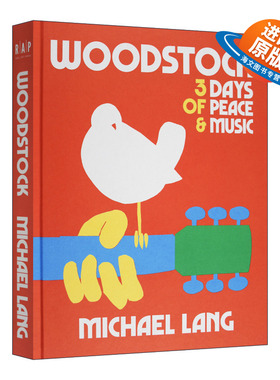 英文原版 Woodstock 3 Days of Peace & Music 伍德斯托克音乐节50周年纪念册 三天的和平与音乐盛会 艺术摄影集 英文版 进口书籍