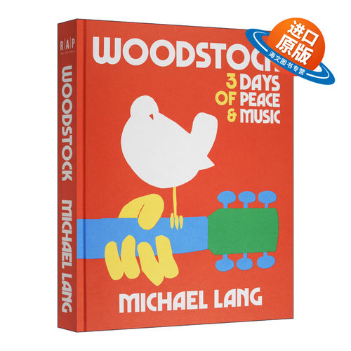 英文原版 Woodstock 3 Days of Peace & Music 伍德斯托克音乐节50周年纪念册 三天的和平与音乐盛会 艺术摄影集 英文版 进口书籍