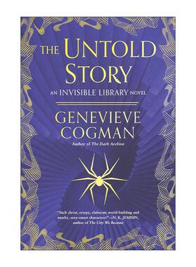 英文原版 The Untold Story The Invisible Library 08 看不见的图书馆8 被遗忘的故事 时间旅行奇幻小说 珍娜薇考格曼 英文版