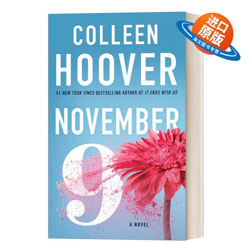 英文原版小说 November 9  11月9日 浪漫小说 科林?胡佛 英文版 进口英语原版书籍