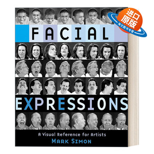 面部表情大全 Mark Simon 英文原版 进口英语原版 Expressions 英文版 书籍 Facial