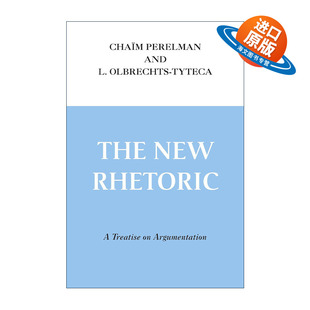 书籍 钱姆·佩雷尔曼 New Rhetoric 新修辞 英文原版 英文版 专著 关于论证 进口英语原版