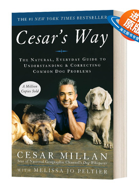 英文原版 Cesar's Way 纠正狗狗的错误行为 英文版 进口英语原版书籍