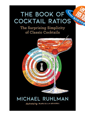 英文原版 The Book of Cocktail Ratios 鸡尾酒配方书 精装 英文版 进口英语原版书籍