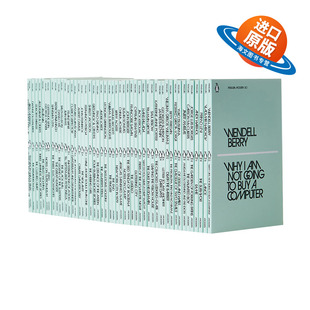 二十世纪先锋之声 Penguin 企鹅现代经典 英文原版 经典 进口英语原版 Box 英文版 Modern 书籍 Set 文学短篇小说读物 小绿书49册套装