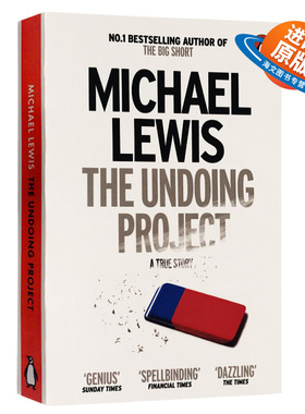 思维的发现 英文原版 The Undoing Project 关于决策与判断的科学 思考快与慢前传 经济学的起源与发展 英文版进口书正版