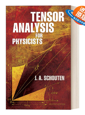 英文原版 Tensor Analysis for Physicists  Second Edition 物理学家的张量分析 第二版 Dover数学丛书 英文版 进口英语原版书籍