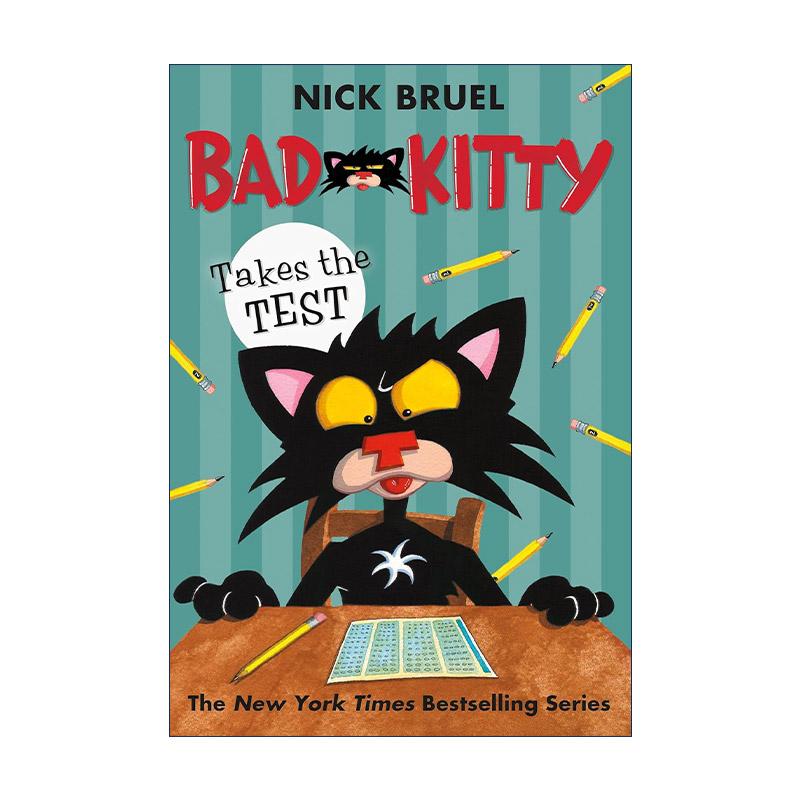英文原版 Bad Kitty Takes the Test 坏猫咪参加了测试 精装 章节书 英文版 进口英语原版书籍