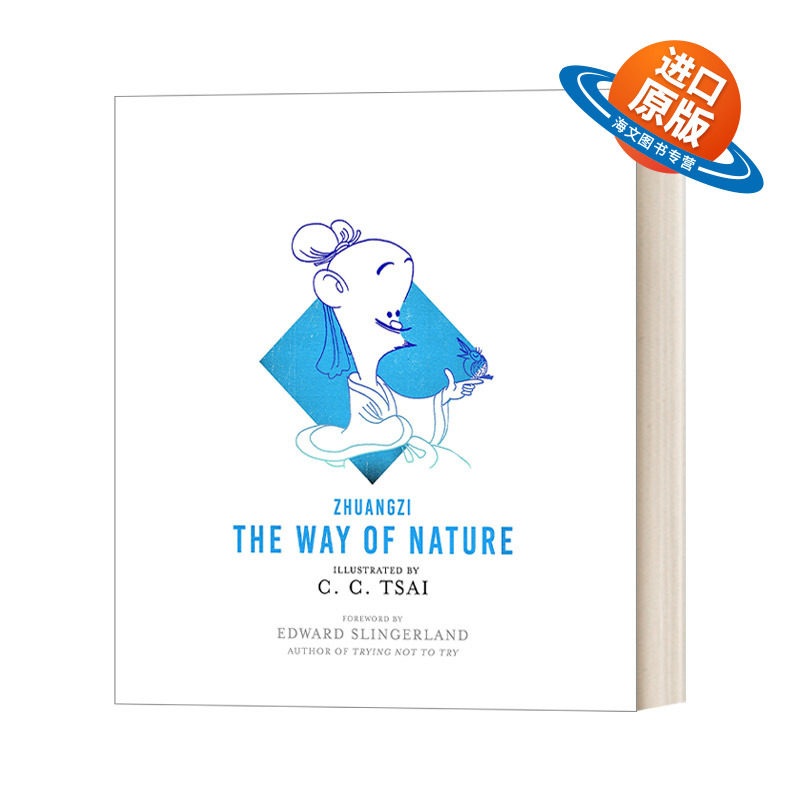 英文原版 The Way of Nature 自然之道 经典双语图文版 自然法则 庄子 C. C. Tsai蔡志忠 英文版 进口英语原版书籍