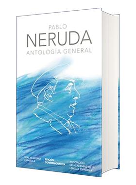 原版 Antología general Neruda General Anthology 聂鲁达文选 西班牙语版 精装纪念版 西班牙皇家语言学院 进口原版书籍