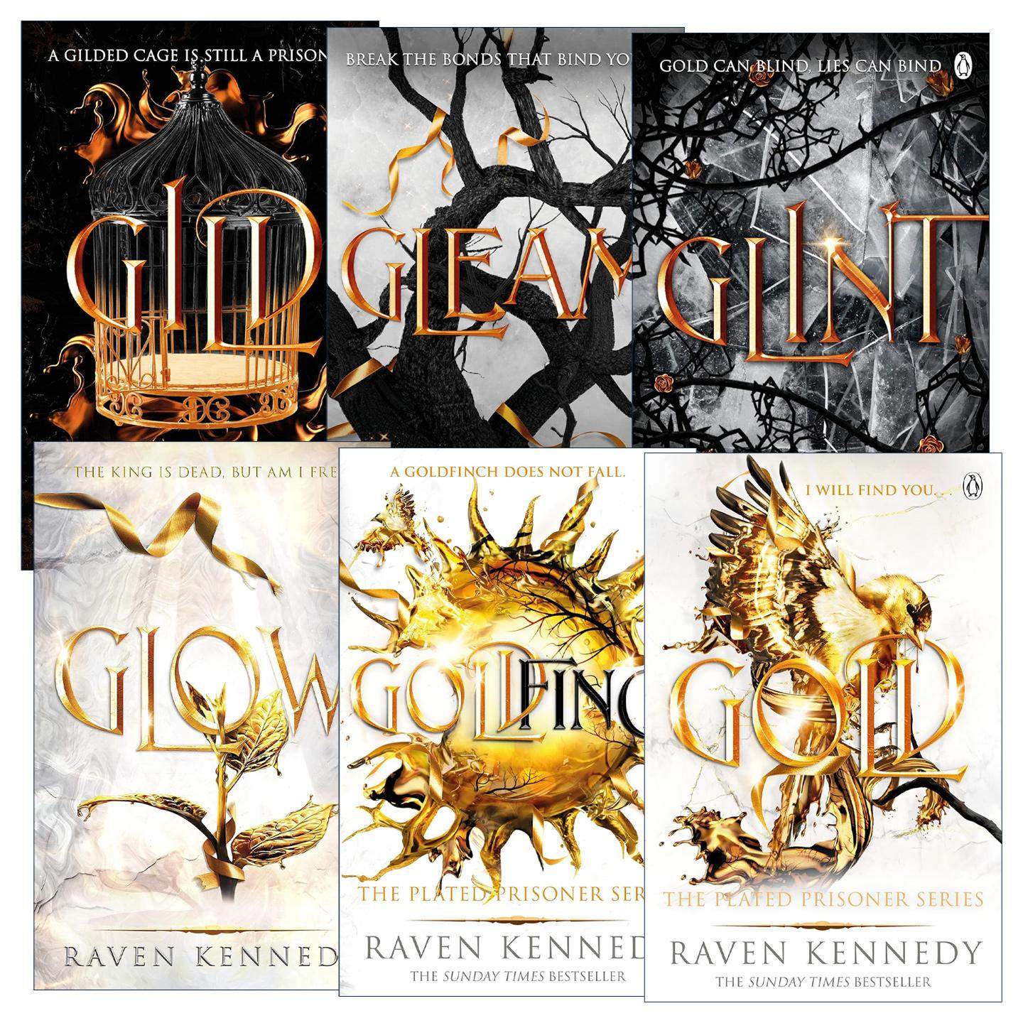 英文原版 Gild 镀金囚徒1-6册 雷文肯尼迪畅销奇幻小说 英文版 进口英语原版书籍
