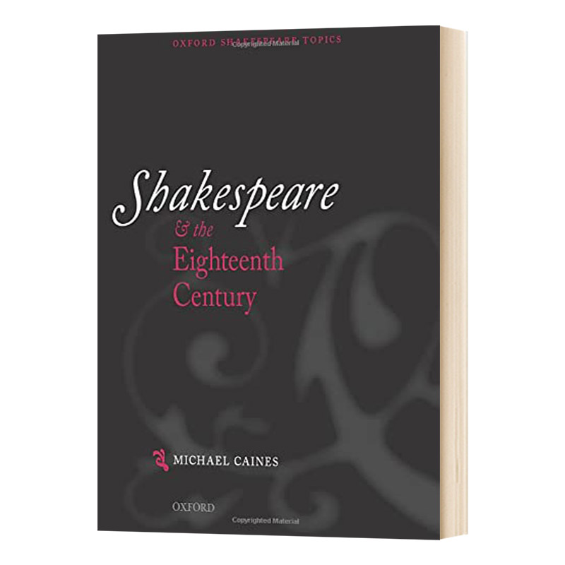 英文原版 Shakespeare and the Eighteenth Century莎士比亚与十八世纪英文版进口英语书籍