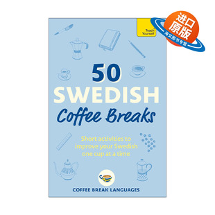 Coffee Swedish Breaks 间隙时间学习瑞典语 书籍 原版 进口原版